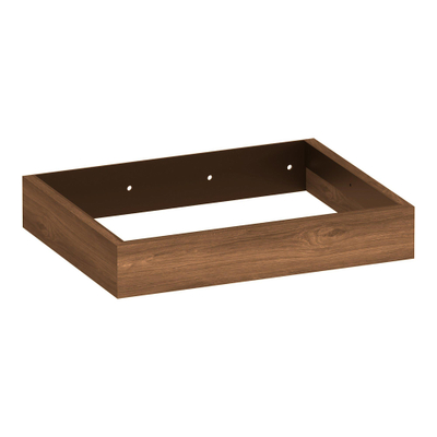 BRAUER Amaze meuble sous lavabo 60 avec raccord équerres intégré Forest Cacao