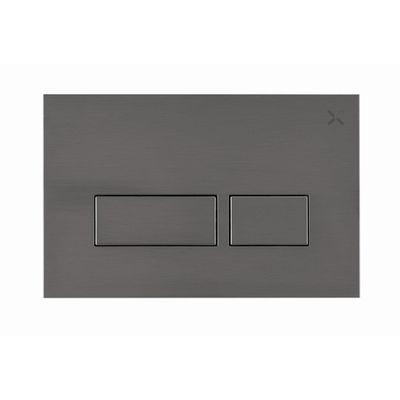 Crosswater MPRO Plaque de déclenchement - 23.6x15.2cm - Slate (gunmetal)