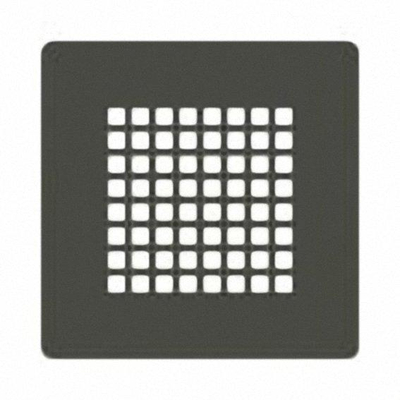 Xenz Soft bonde de receveur de douche avec couvercle carré blanc mat