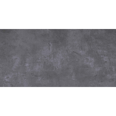 Terravito Belmiro wand- en vloertegel - 29.5x59.5cm - 8.7mm - Rechthoek - gerectificeerd - Betonlook - mat zwart - Silver