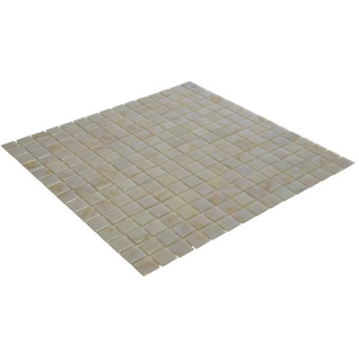 La Mosaic Factory Amsterdam carreau mosaïque - 32,2x32,2cm - carrelage mural et de sol - Carré - Verre Rose Clair brillant