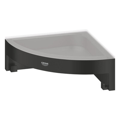 Grohe Start Cube QuickFix Korf - 16x16x 6cm - hoek - matte black (mat zwart)