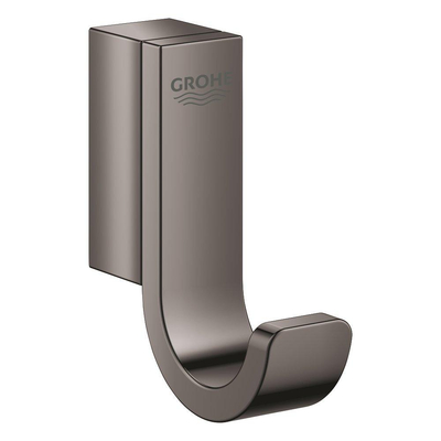 GROHE Selection crochet simple Hard graphite brillant (anthracite)