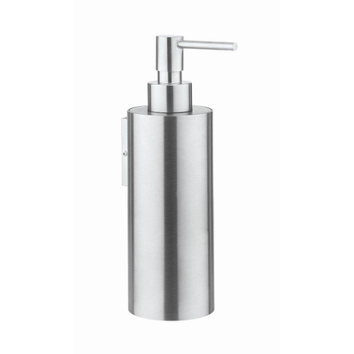Crosswater 3ONE6 Zeepdispenser - 6.3x6.3x19.7cm - wand - geborsteld RVS