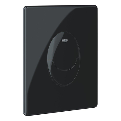 Grohe Start Bedieningsplaat - dualflush - 15.6x19.7x1.1cm - glans - zwart