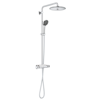 GROHE Vitalio Joy Regendoucheset Opbouw - hoofddouche 26cm - handdouche rond - chroom OUTLETSTORE