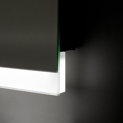 BRAUER Twinlight Spiegel - 180x70cm - verlichting - rechthoek - zilver