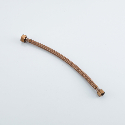 Fortifura Calvi Tuyau flexible - 30cm - 1/2"x3/8" - cuivre brossé