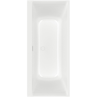 Villeroy & Boch Subway 3.0 bad rechthoek - 180x80cm duo - met afvoer - glans wit