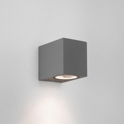 Astro Chios 80 Applique murale 8x6.8x9.2cm IP44 culot GU10 gris structuré