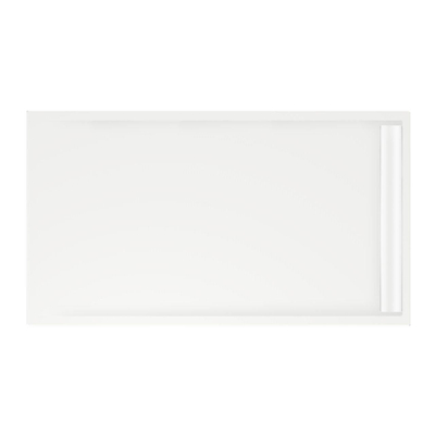 Xenz easy-tray sol de douche 160x90x5cm rectangle acrylique blanc