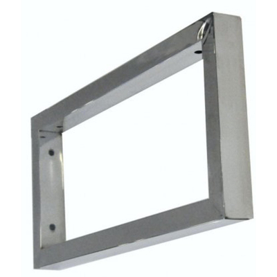 Xellanz Ophangbeugel vierkant 460 x 220 mm chroom