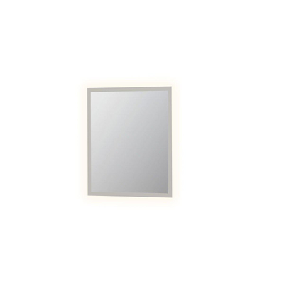 INK SP7 spiegel – 70x80 cm – indirecte LED rondom – instelbare lichtkleur, dimbaar – Zilver