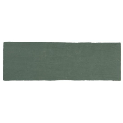 Vtwonen Mediterranea Wandtegel 13x40cm 9mm witte scherf Army Green