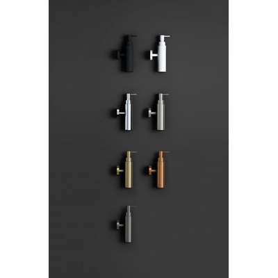 Clou Sjokker distributeur de savon 100 cc modèle mural gunmetal brossé PVD