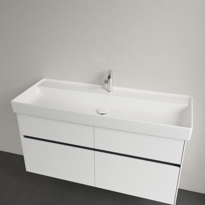 Villeroy & Boch Collaro Plan vasque 120x47cm 1 trou de robinet sans trop-plein Blanc