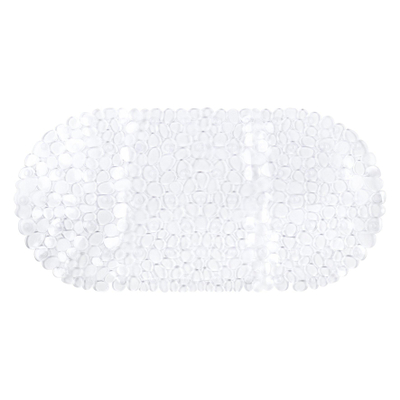 Differnz Lapis Tapis de bain antidérapant 70x35cm Transparent