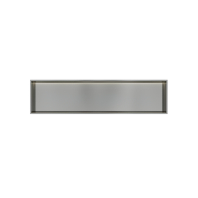 Hotbath &MORE Inbouwbox of inbouwnis - 30x120x10 - met LED - IP44 - RVS 316