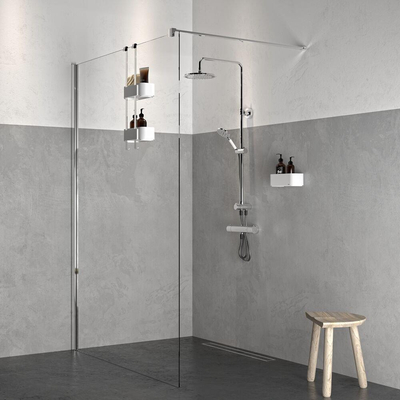 Tiger 2 Store Étagère de douche suspendue 25cm Blanc