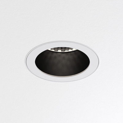 Astro Pinhole Slimline Round Flush Fixed FR IBS IP65 excl. GU10 blanc mat