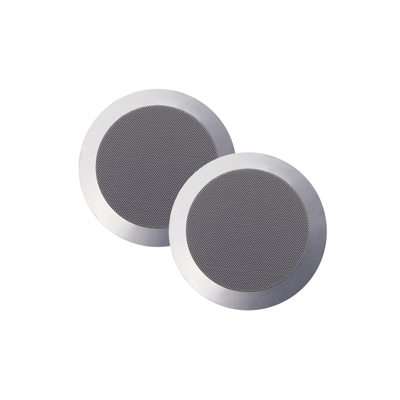 Aquasound Twist ensemble de haut-parleurs Twist - résistant aux éclaboussures - 45 watts - couleur chromé mat (dim. 135 x 43 mm) -
