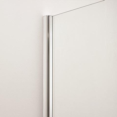 Crosswater Kai porte de douche - 110x190cm - avec verre de sécurité 6mm - clair aluminium argenté