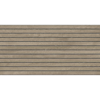SAMPLE Ceralto Ravello Oak Decor-strip - 60x120cm - 8.2mm - gerectificeerd - Aural black