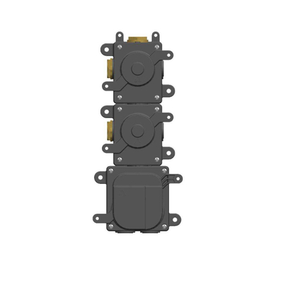 Hotbath Mate Inbouw box Inbouwbox - 2 stopkranen - zwart