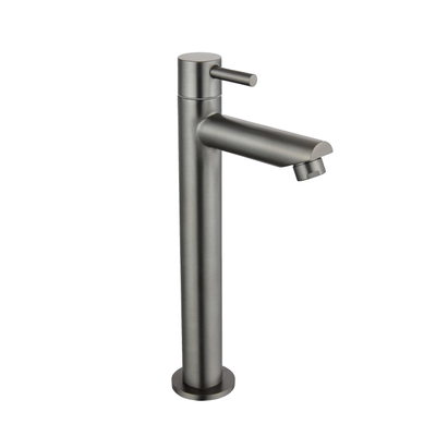 Fortifura Calvi Robinet de lavabo - 23cm - rehaussé - montage sur plan - gunmetal