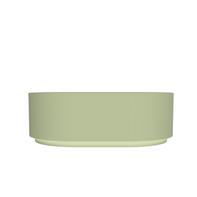 Arcqua Case waskom - ovaal - 40x28cm - mat pastel groen