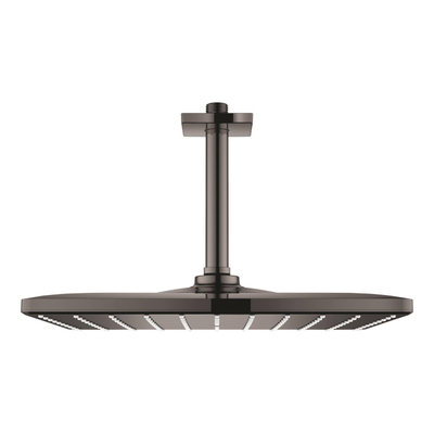 Grohe Rainshower SmartActive 310 Cube Hoofddouche - 31x 31cm - 1 straalsoort - plafondarm 14.2cm - hard graphite (antraciet)