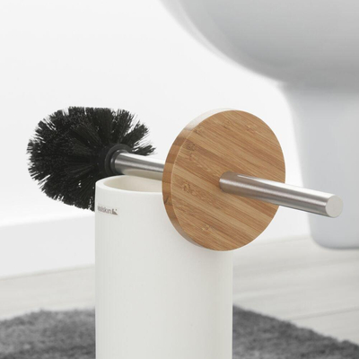 Sealskin Grace Brosse WC avec support Polyresin Blanc