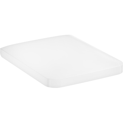 Hansgrohe EluPura Q abattant WC - 36.5x44cm - carré - softclose - déclipsable - blanc