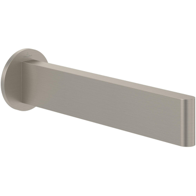 Villeroy & Boch Dawn badtoevoer - 220mm - voor wandmontage - Brushed Nickel (rvs)
