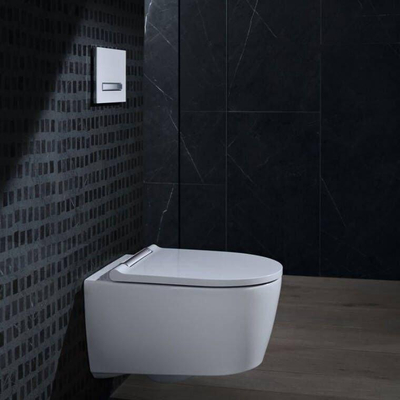 Geberit ONE hangtoilet – TurboFlush – diepte 54 cm – met softclose zitting – mat wit KeraTect