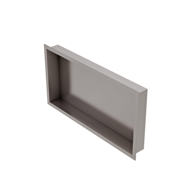 Fortifura Galeria Inbouwnis - 30x60x7cm - Geborsteld RVS PVD (RVS)