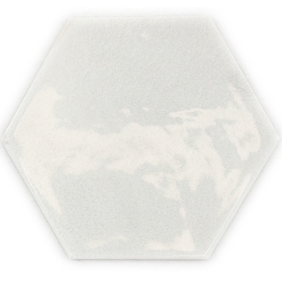 SAMPLE Cifre Cerámica Hexagon Moon carrelage mural - White (blanc)