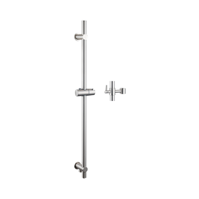 Fortifura Calvi Glijstang - 90cm - met geïntegreerde - wandaansluitbocht - geborsteld RVS