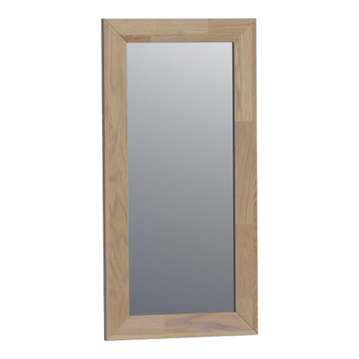 BRAUER Natural Wood Miroir standard 40x70x1.8cm rectangulaire assemblage à dents de scie grey oak