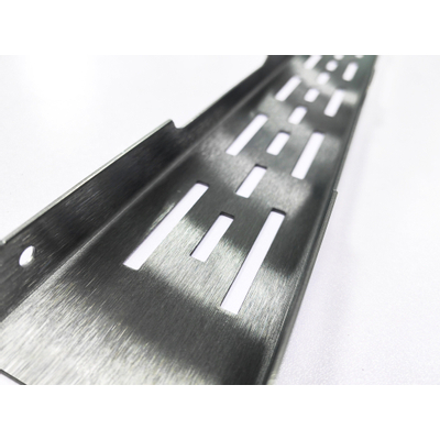 Fortifura Galeria Douchegootrooster - 120cm - Geborsteld Gunmetal PVD TWEEDEKANS