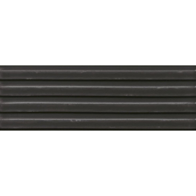 ÉCHANTILLON Terravito Ornato Revêtement mural céramique - 10x30,5cm - 8,6mm - Anthracite