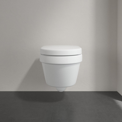 Villeroy & Boch Architectura wandcloset - compact - diepspoel DirectFlush - 35x48cm - White Alpine (glans wit)