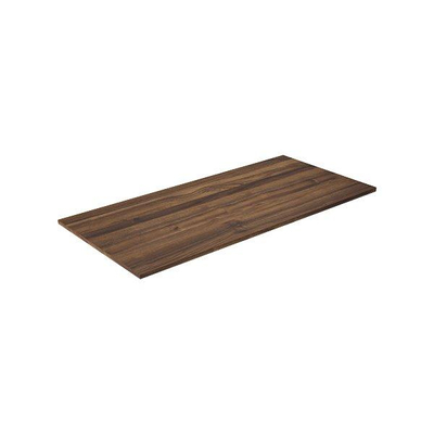 Saniclass Tops Topblad - 100x1.5x46cm - noten (hout)