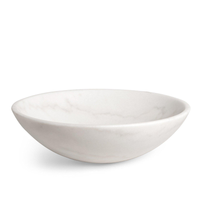 Saniclass Pesca Arino Vasque à poser - 42x42x14cm - rond - marbre - blanc