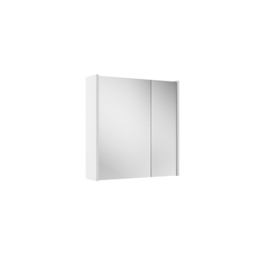 Adema Spiegelkast - 60x63x16cm - inclusief zijpanelen - mat wit