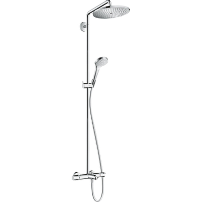 Hansgrohe Croma Select S 280 Showerpipe avec robinet de baignoire thermostatique chromé