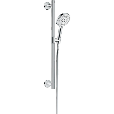 Hansgrohe Raindance select s 120 glijstangset ecosmart comfort 65 cm. chr-wit