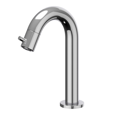 IVY Bond Robinet de lavabo - courbé - sur plage - bas - Chrome