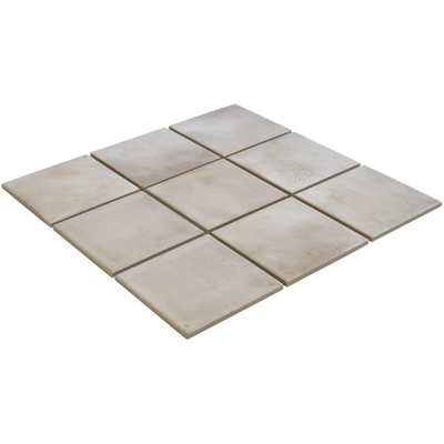 The Mosaic Factory Kasba - Carrelage mosaïque - 30x30cm - carrelage mural - Carré - porcelaine - Sand mat