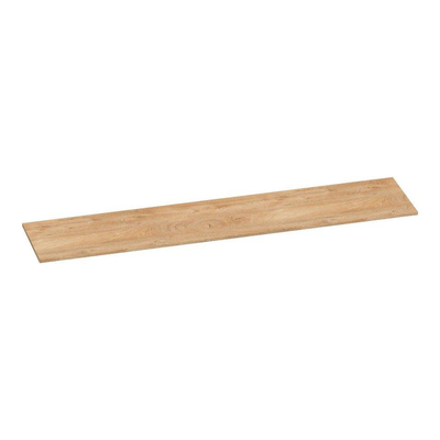 BRAUER Delight Ensemble meuble de salle de bains - 220x62x46 - 6 tiroirs - sans poignées - softclose - avec plan - forest tan